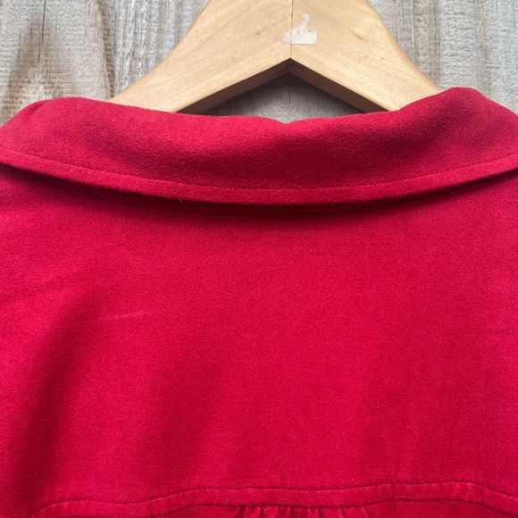 Ruby Red - CHICOS button down blouse - Picture 4 of 5